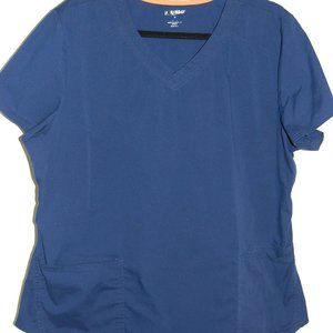 Scrubstar, blue, scrub top